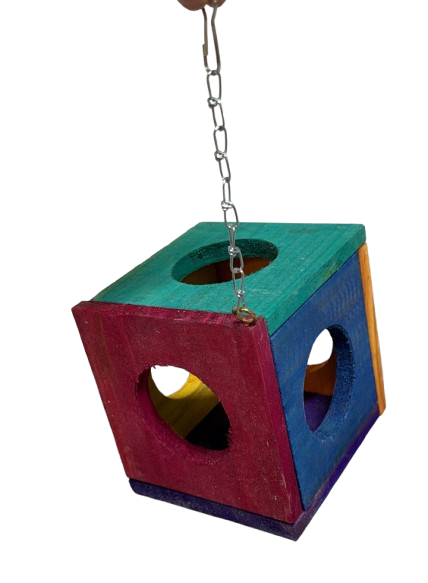 CUBO COLORIDO SUSPENSO